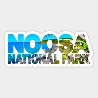 NOOSA National Park - Tea Tree Bay Sticker